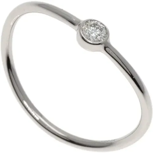 Pre-owned Platinum rings , female, Sizes: ONE SIZE - Tiffany & Co. Pre-owned - Modalova