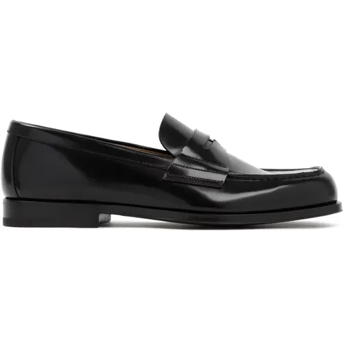 Leather Loafers , male, Sizes: 11 UK - Prada - Modalova