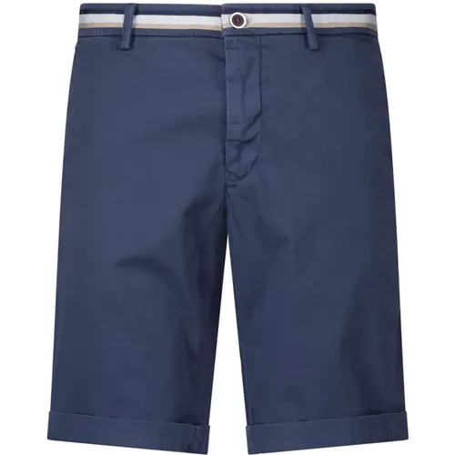 Comfortable Cotton Summer Shorts Torino , male, Sizes: S, 3XL, 2XL - Mason's - Modalova