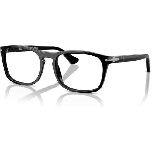 Schwarze Brillenfassungen Sonnenbrille , unisex, Größe: 52 MM - Persol - Modalova