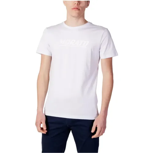 Weißes Kurzarm Rundhals T-shirt - Antony Morato - Modalova