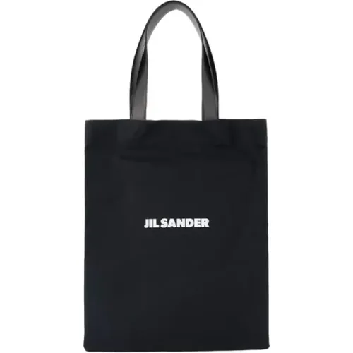 Tote Bags, female, , Size: ONE SIZE Cotton handbags - Jil Sander - Modalova