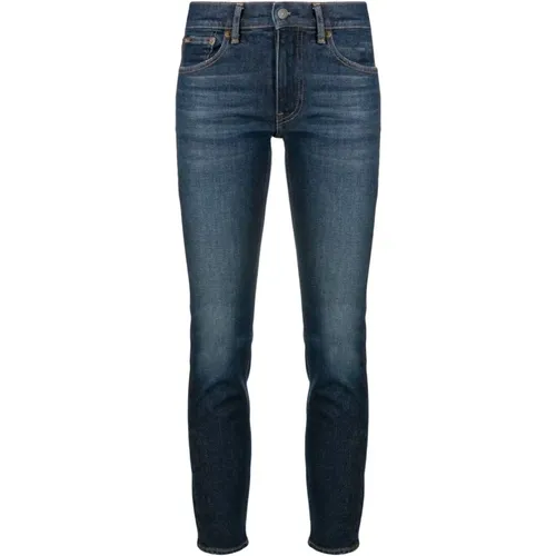 Mid rise skinny jeans , female, Sizes: W30, W25, W26 - Ralph Lauren - Modalova
