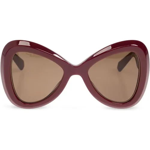 Sunglasses, unisex, , Size: 53 MM Vls138 B Sunglasses - Valentino - Modalova