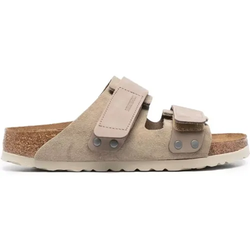 Sandalen für Sommeroutfits , Herren, Größe: 39 EU - Birkenstock - Modalova