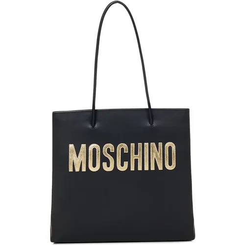 Schwarze Taschen - Stilvolle Kollektion - Moschino - Modalova