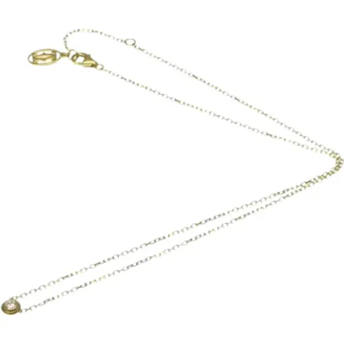 Pre-owned Jewellery, female, , Size: ONE SIZE Pre-owned Metal necklaces - Cartier Vintage - Modalova