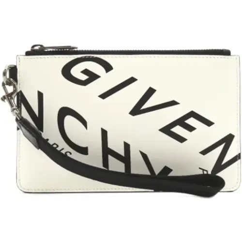 Pre-owned Clutches, unisex, , Size: ONE SIZE Pre-owned Leather clutches - Givenchy Pre-owned - Modalova