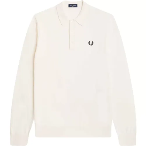 Langarm Strickpolo Fred Perry - Fred Perry - Modalova