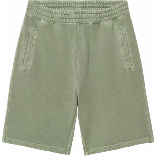Casual Shorts, male, , Size: S Cotton Jersey Balloon Fit Shorts - Carhartt WIP - Modalova