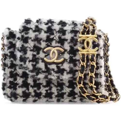 Pre-owned Shoulder Bags, female, , Size: ONE SIZE Pre-owned Fabric wallets - Chanel Vintage - Modalova