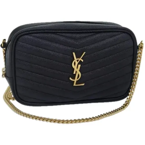 Pre-owned Leather shoulder-bags , female, Sizes: ONE SIZE - Yves Saint Laurent Vintage - Modalova