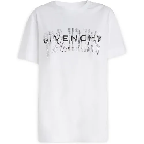 Iconic Logo Women`s T-Shirt , female, Sizes: L, S - Givenchy - Modalova