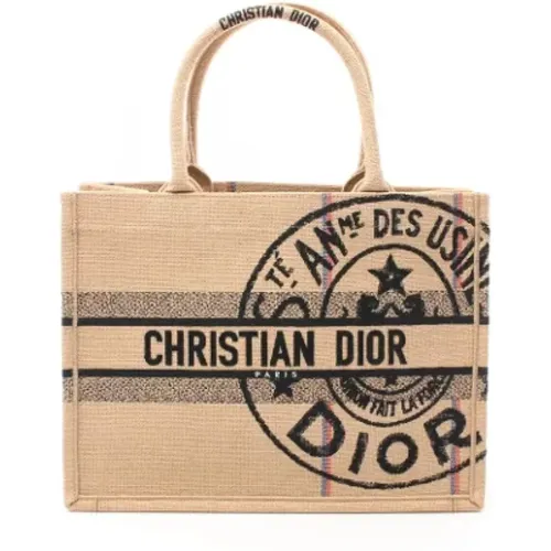 Pre-owned Tote Bags, female, , Size: ONE SIZE Pre-owned Canvas dior-bags - Dior Vintage - Modalova