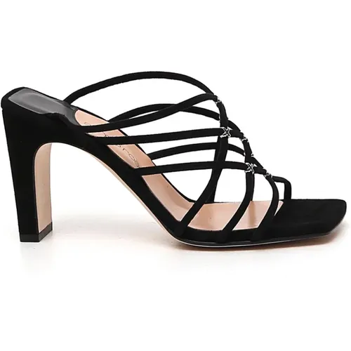 Lattice-Strap High Heel Sandals , female, Sizes: 4 UK - Sergio Rossi - Modalova