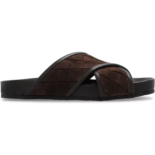 Tarik slides , Herren, Größe: 43 EU - Bottega Veneta - Modalova