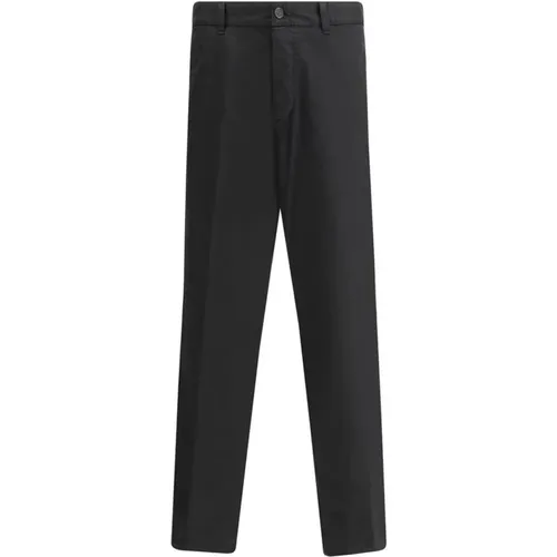 Chinos, male, , Size: L Cotton Summer Button Closure Pants Pockets - Dsquared2 - Modalova