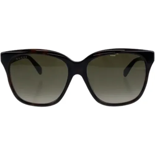 Pre-owned Accessories, female, , Size: ONE SIZE Pre-owned Plastic sunglasses - Gucci Vintage - Modalova