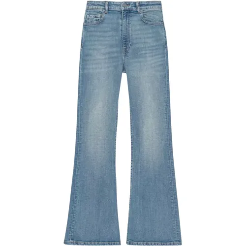 Jeans aus Bio-Baumwollmischung , Damen, Größe: W29 - Ganni - Modalova