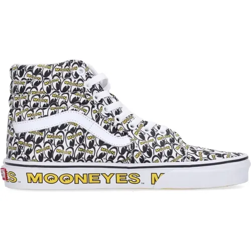 Sneakers, male, , Size: 12 US High Sk8-hi Sneaker True White/Yellow - Vans - Modalova