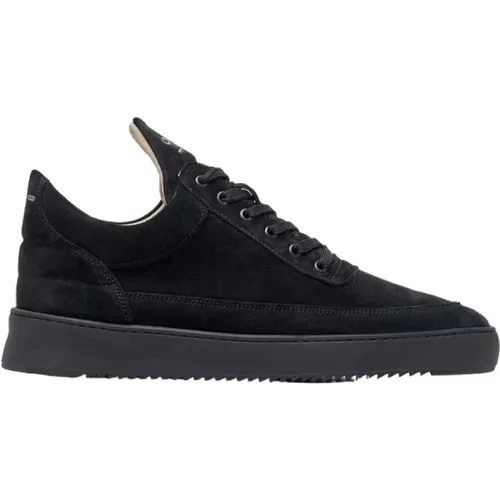 Niedrige Wildleder All Sneakers , Herren, Größe: 41 EU - Filling Pieces - Modalova