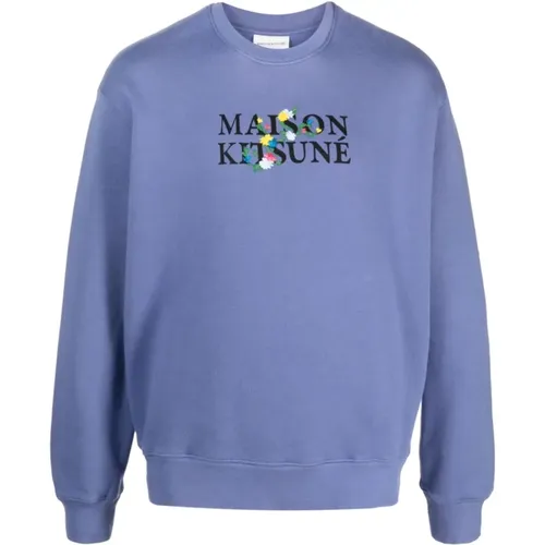 Sweatshirts, male, , Size: XL Maison Kitsune Sweaters - Maison Kitsuné - Modalova