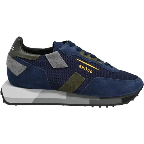 Sneakers, male, , Size: 8 US Blue Rush Low Sneakers - Ghoud - Modalova