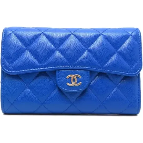 Pre-owned Leather wallets , female, Sizes: ONE SIZE - Chanel Vintage - Modalova