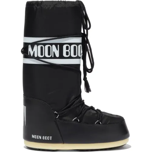 Winter Boots, male, , Size: 12 US Nylon Iconic Winter Boots - moon boot - Modalova