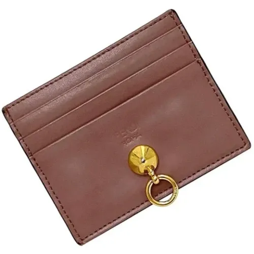 Pre-owned Wallets, female, , Size: ONE SIZE Pre-owned Leather wallets - Fendi Vintage - Modalova