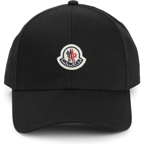 Caps, male, , Size: ONE SIZE Hat Accessories for Men - Moncler - Modalova