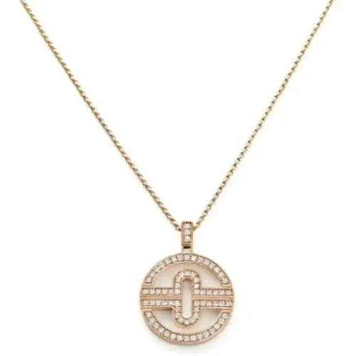 Pre-owned Jewellery, female, , Size: ONE SIZE Pre-owned Rose Gold necklaces - Bvlgari Vintage - Modalova