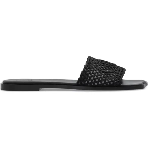 Sliders, female, , Size: 8 US Flower flip-flops - Chloé - Modalova