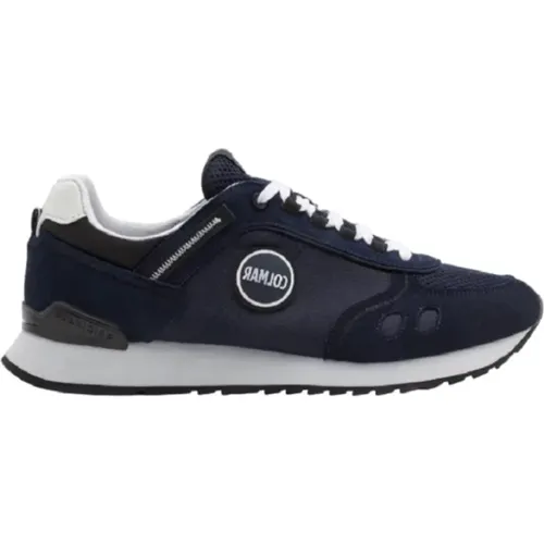 Blaue Travis Sport Bold Sneakers , Herren, Größe: 42 EU - Colmar - Modalova