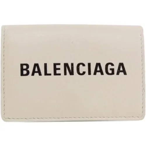 Pre-owned Wallets, female, , Size: ONE SIZE Pre-owned Leather wallets - Balenciaga Vintage - Modalova