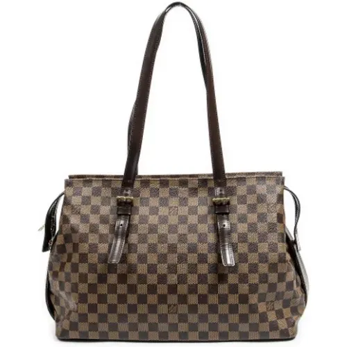 Pre-owned Tote Bags, female, , Size: ONE SIZE Pre-owned Fabric shoulder-bags - Louis Vuitton Vintage - Modalova