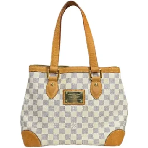 Pre-owned Tote Bags, female, , Size: ONE SIZE Pre-owned Canvas shoulder-bags - Louis Vuitton Vintage - Modalova