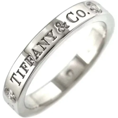 Pre-owned Jewellery, female, , Size: ONE SIZE Pre-owned Silver rings - Tiffany & Co. Pre-owned - Modalova