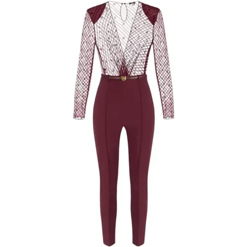 Stilvoller Jumpsuit für Frauen , Damen, Größe: L - Elisabetta Franchi - Modalova