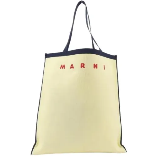 Pre-owned Tote Bags, female, , Size: ONE SIZE Pre-owned Fabric handbags - Marni Pre-owned - Modalova