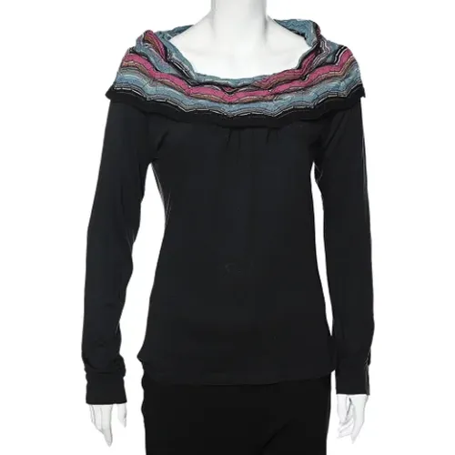 Pre-owned Knitwear & Sweatshirts, female, , Size: S Pre-owned Cotton tops - Missoni Pre-owned - Modalova