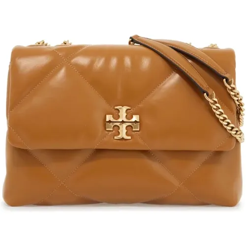 Gepolsterte Schultertasche mit Diamantmuster - TORY BURCH - Modalova