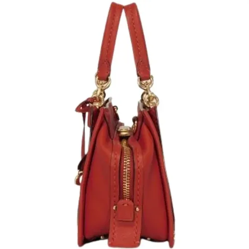 Pre-owned Handbags, female, , Size: ONE SIZE Pre-owned Leather Handbag - Coach Pre-owned - Modalova