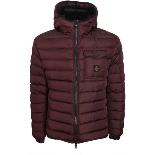 Down Jackets , male, Sizes: M, L - RefrigiWear - Modalova