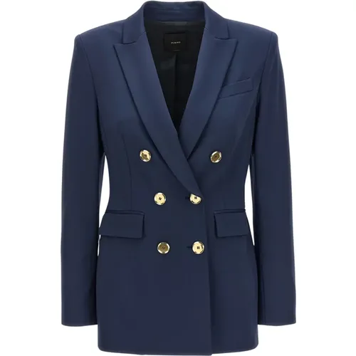 Strukturierter Blazer aus Stretchstoff - pinko - Modalova