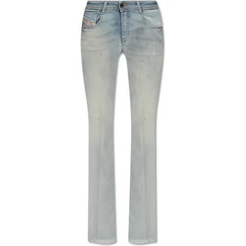 D-Ebbey L.32 bootcut jeans , Damen, Größe: W26 L32 - Diesel - Modalova