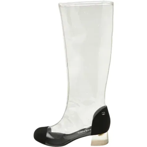 Pre-owned Plastik boots - Chanel Vintage - Modalova