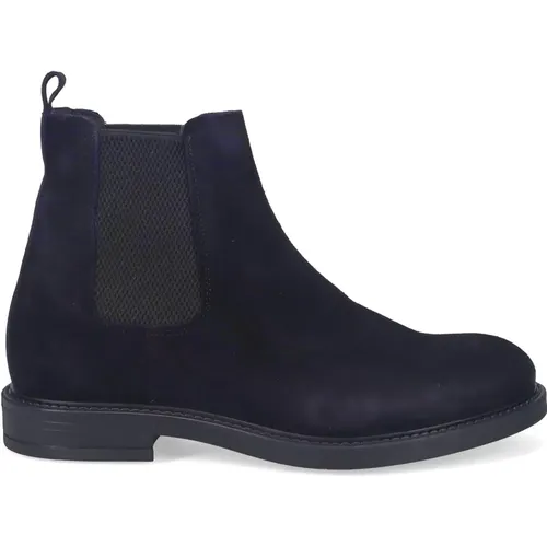 Chelsea Boots, male, , Size: 7 US Suede Boots for Men - Sangiorgio - Modalova