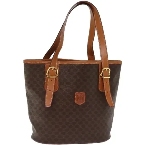 Pre-owned Tote Bags, female, , Size: ONE SIZE Pre-owned Leather celine-bags - Celine Vintage - Modalova