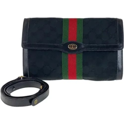 Pre-owned Cross Body Bags, female, , Size: ONE SIZE Pre-owned Canvas gucci-bags - Gucci Vintage - Modalova